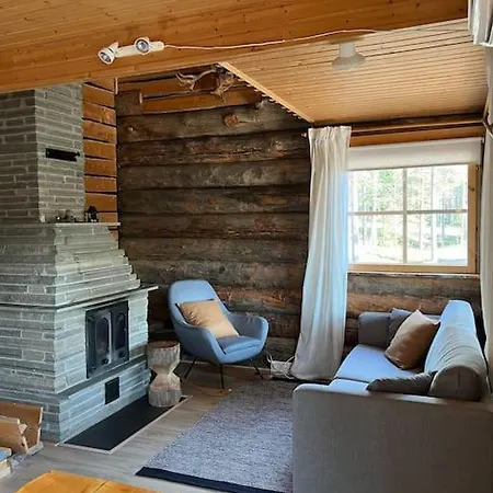 Apartment Rauhallinen Kelohuoneisto Laehellae Palveluita, Peacefull Log At Yllaes *