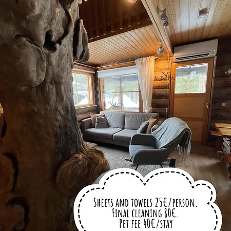Rauhallinen Kelohuoneisto Laehellae Palveluita, Peacefull Log At Yllaes * Ylläsjärvi